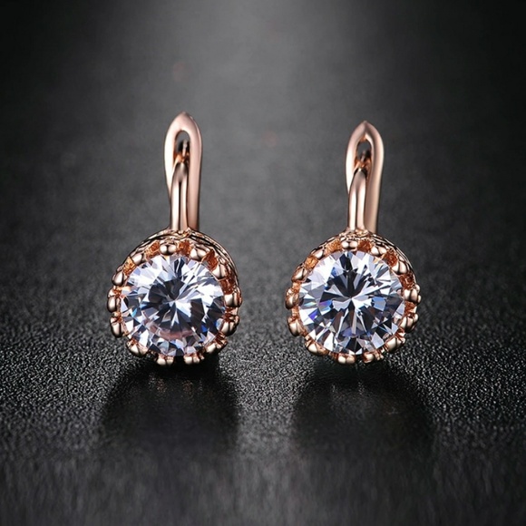 Jewelry - Crown Austrain Crystal Earrings
